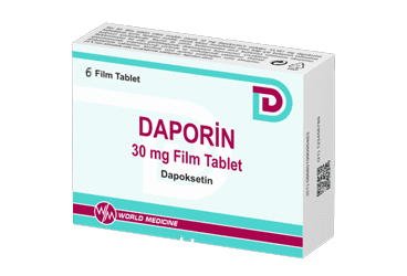 Daporin 30 mg 6 compresse rivestite con film Dapoxetina cloridrato Medicina mondiale