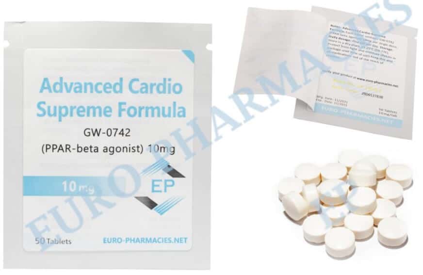 Advanced Cardio (GW 0742) 10 mg compresse, 50 compresse, Euro Pharmacies EU
