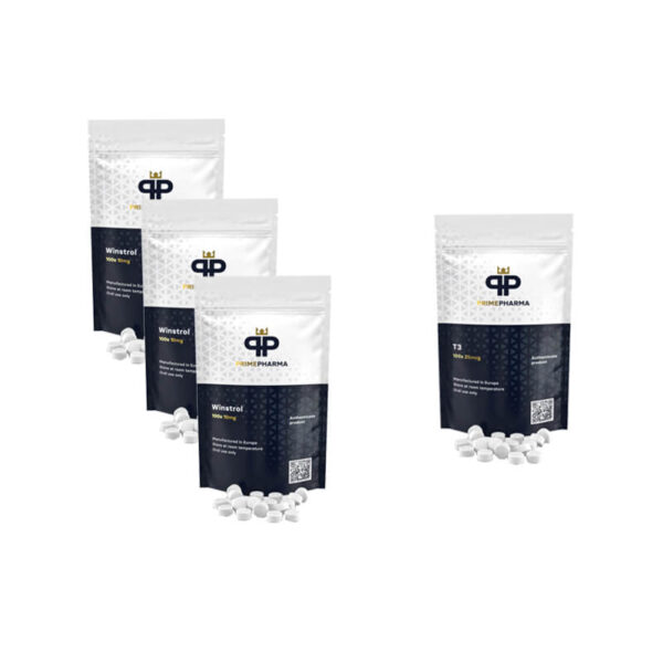 Stanozololo + T3 Cytomel Steroidi orali in confezione secca (8 settimane) PRIME PHARMA