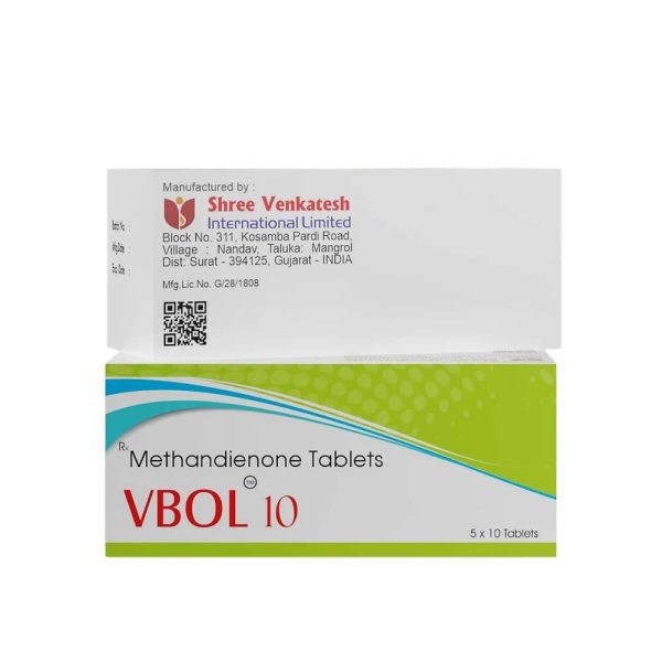 VBOL - Methandienone Dianabol 10mg (50 compresse) - Shree Venkatesh