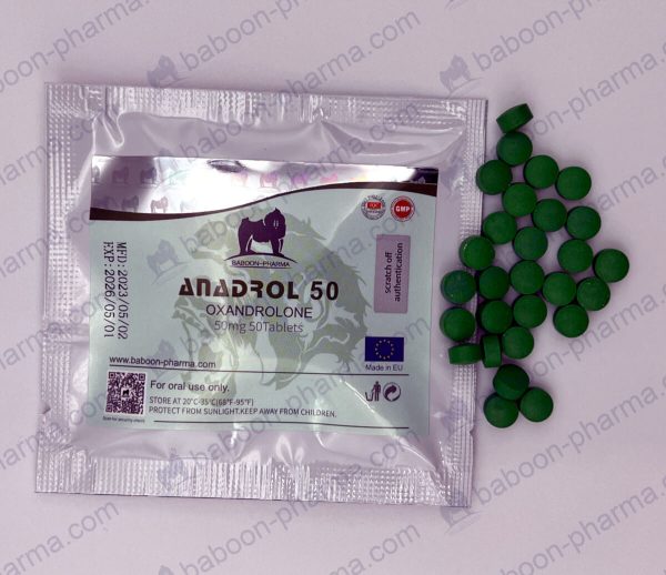 Baboon Pharma Compresse orali Anadrol 50 1