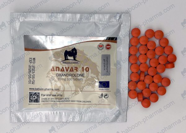 Baboon Pharma Compresse orali Anavar 10 1
