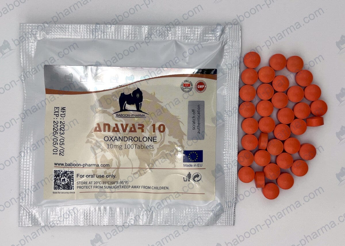 Baboon Pharma Compresse orali Anavar 10 1
