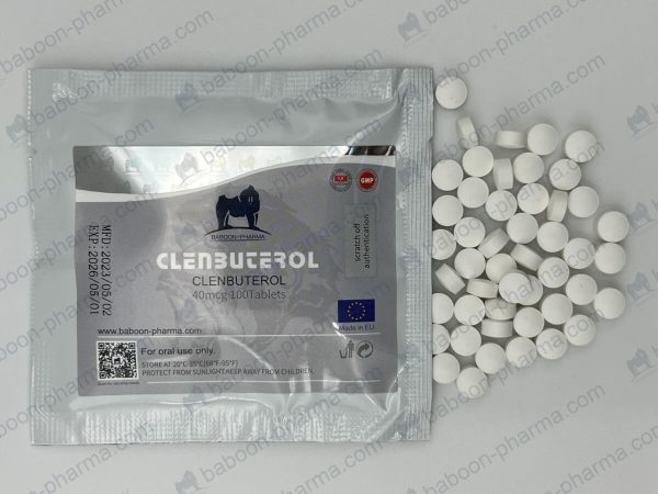 Baboon Pharma Compresse orali di Clenbuterolo 40 1