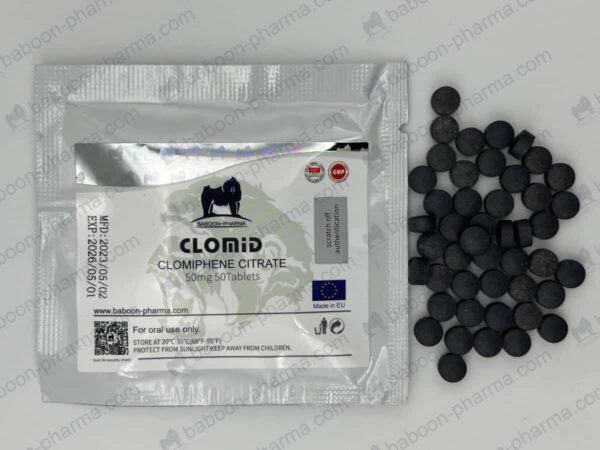 Compresse orali Clomid 50 1 di Baboon Pharma