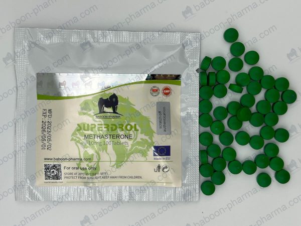 Baboon Pharma Compresse orali Superdrol 10 1