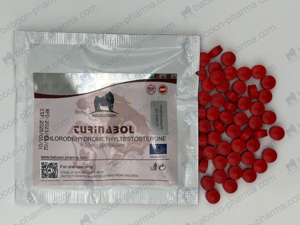 Compresse orali Baboon Pharma Turinabol 10 1