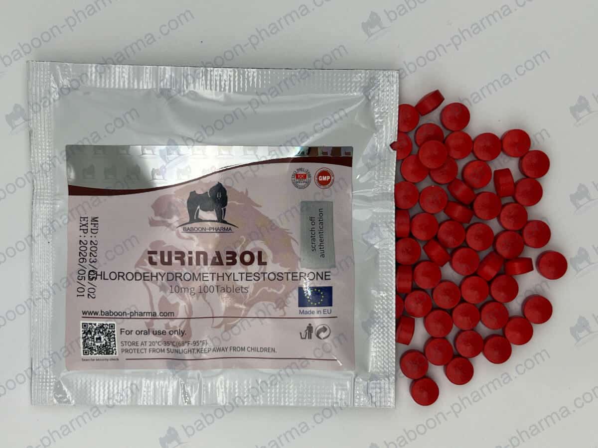 Compresse orali Baboon Pharma Turinabol 10 1