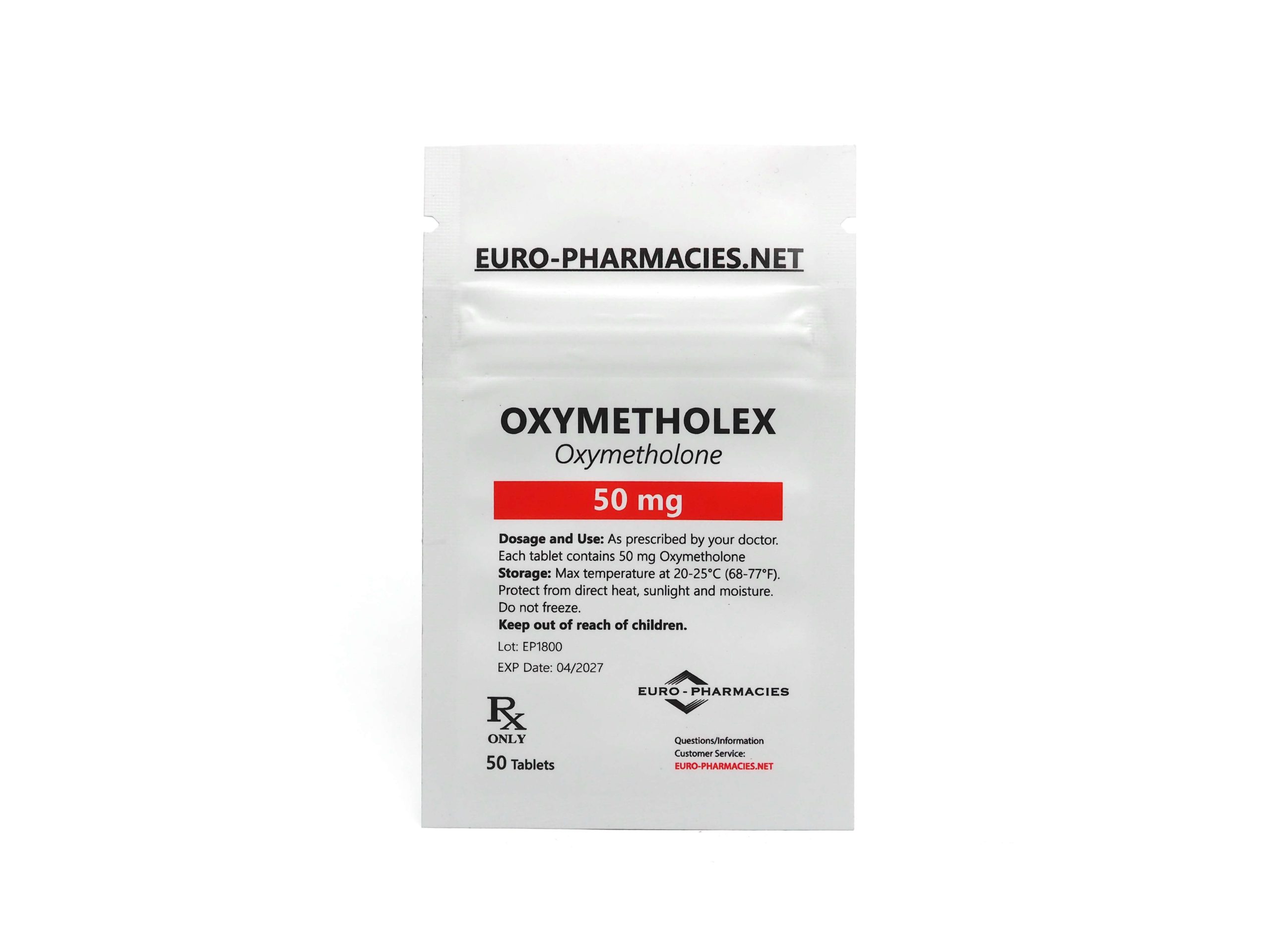 Europharmacies Busta di Oxymetholex (Anadrol)