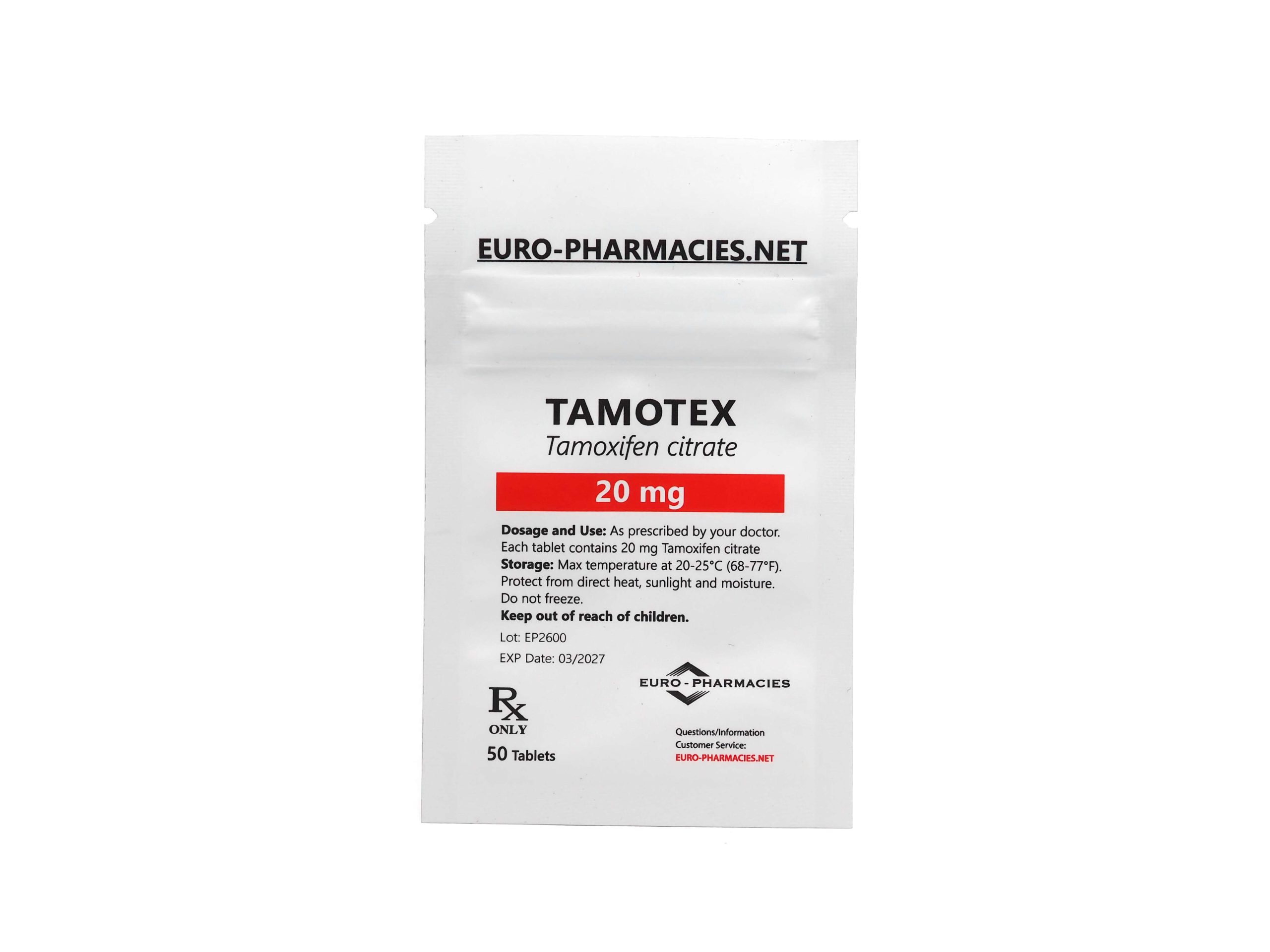 Europharmacies Busta Tamotex (Tamoxifene)