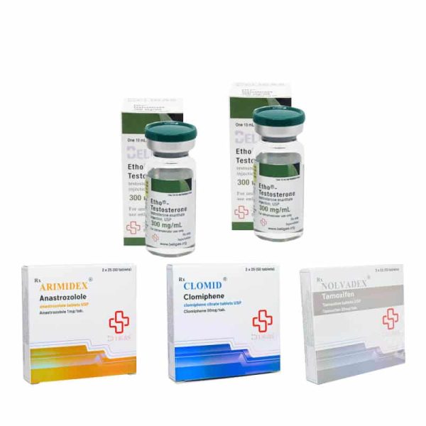 Pacchetto di aumento di massa muscolare 8 settimane Testosterone enantato Beligas World