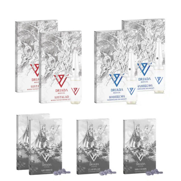 Kit di massa avanzato 8 settimane Sustanon Deca Driada