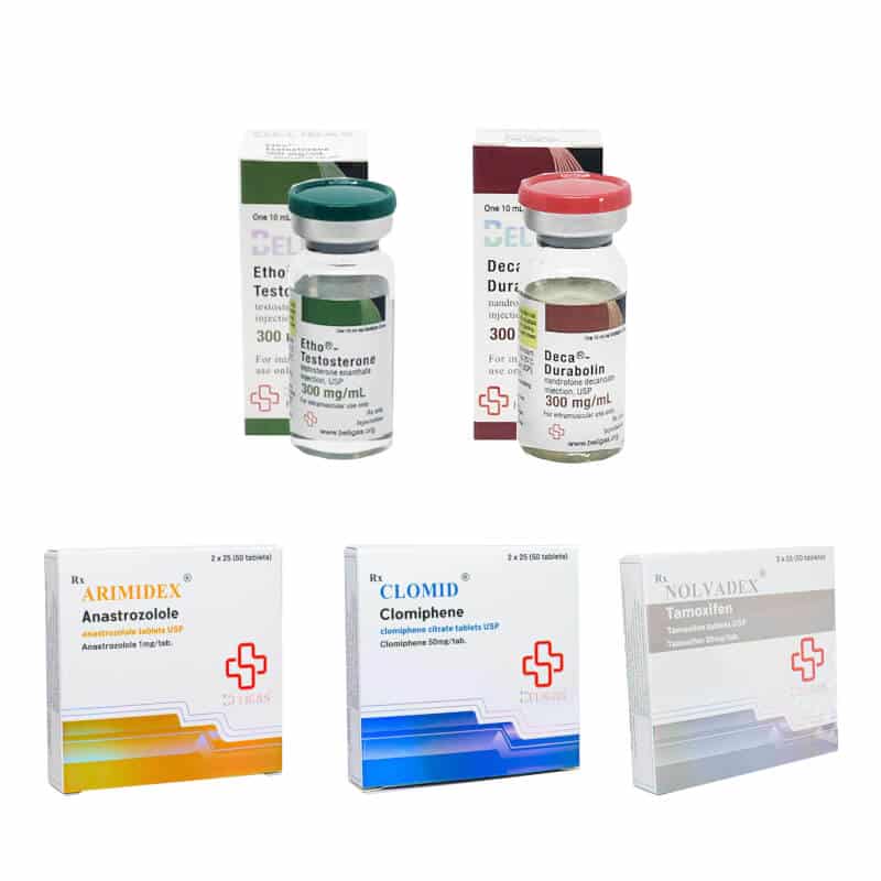 Pacchetto di massa 8 settimane Enantato Deca Durabolin Beligas World