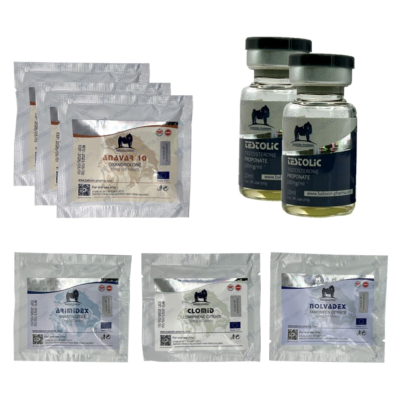 Pack Strength PTO Anavar Test P 6 settimane Baboon Pharma