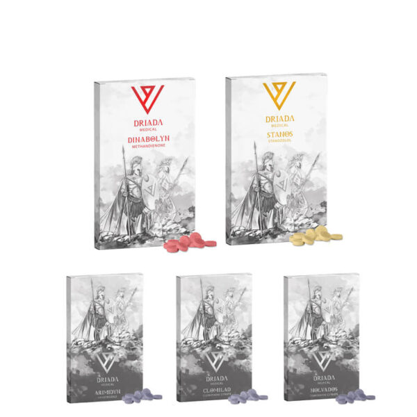 Aumento della massa magra in 4 settimane Dianabol Winstrol Driada Medical