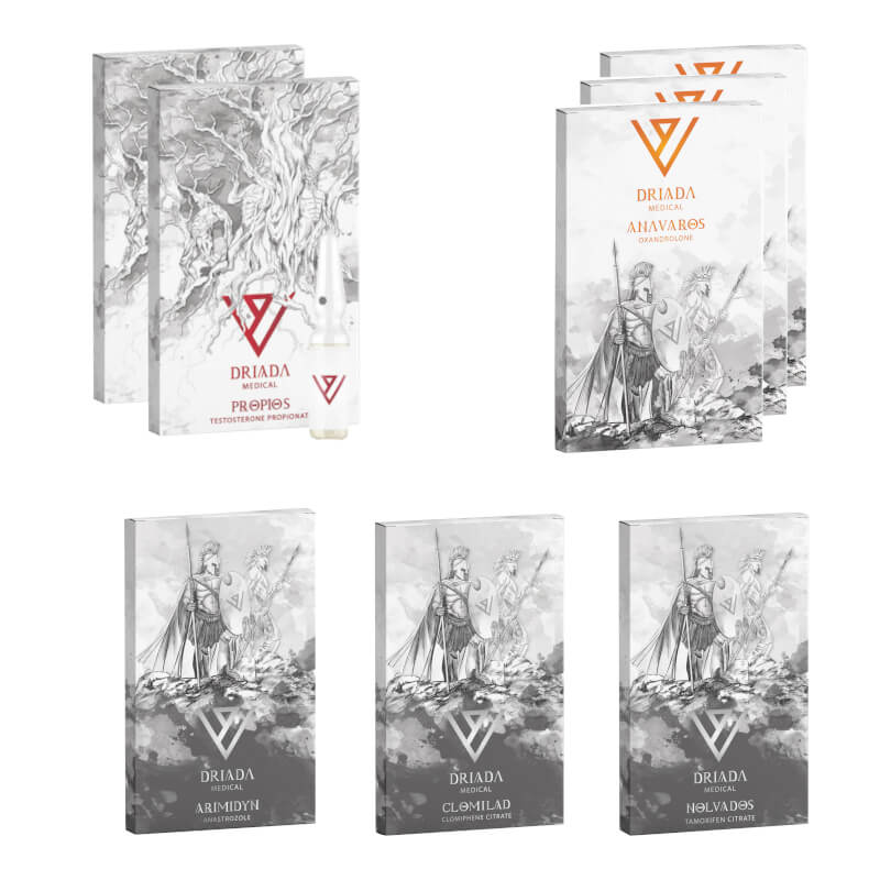 Anavar Test P Confezione di rinforzo da 6 settimane, steroidi orali Driada Medical