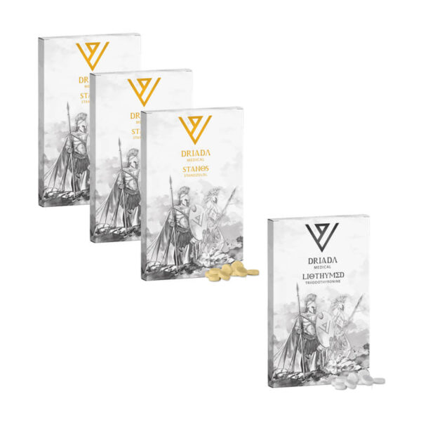 Pacchetto per la triturazione dei tessuti, 8 settimane, Stanozololo, Cytomel, Driada Medical