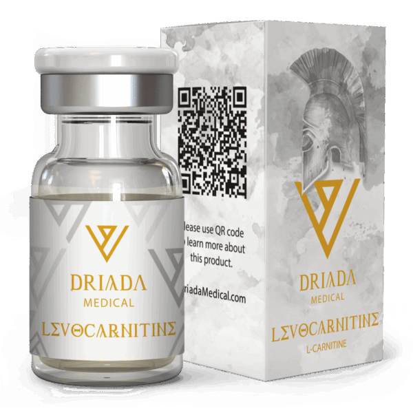 Levocarnitina 500 mg/ml (L-carnitina) 10 ml Driada Medical