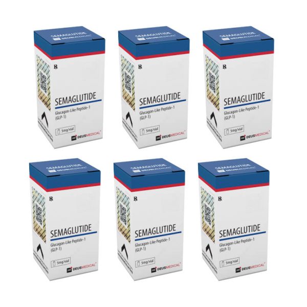 Pacchetto dimagrimento a base di peptidi Semaglutide (6 mesi) DEUS MEDICAL