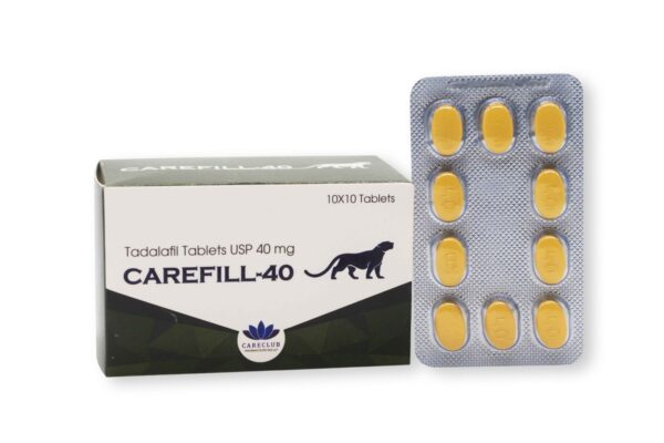 Carefill 40 mg Tadalafil 100 compresse Farmacia UE