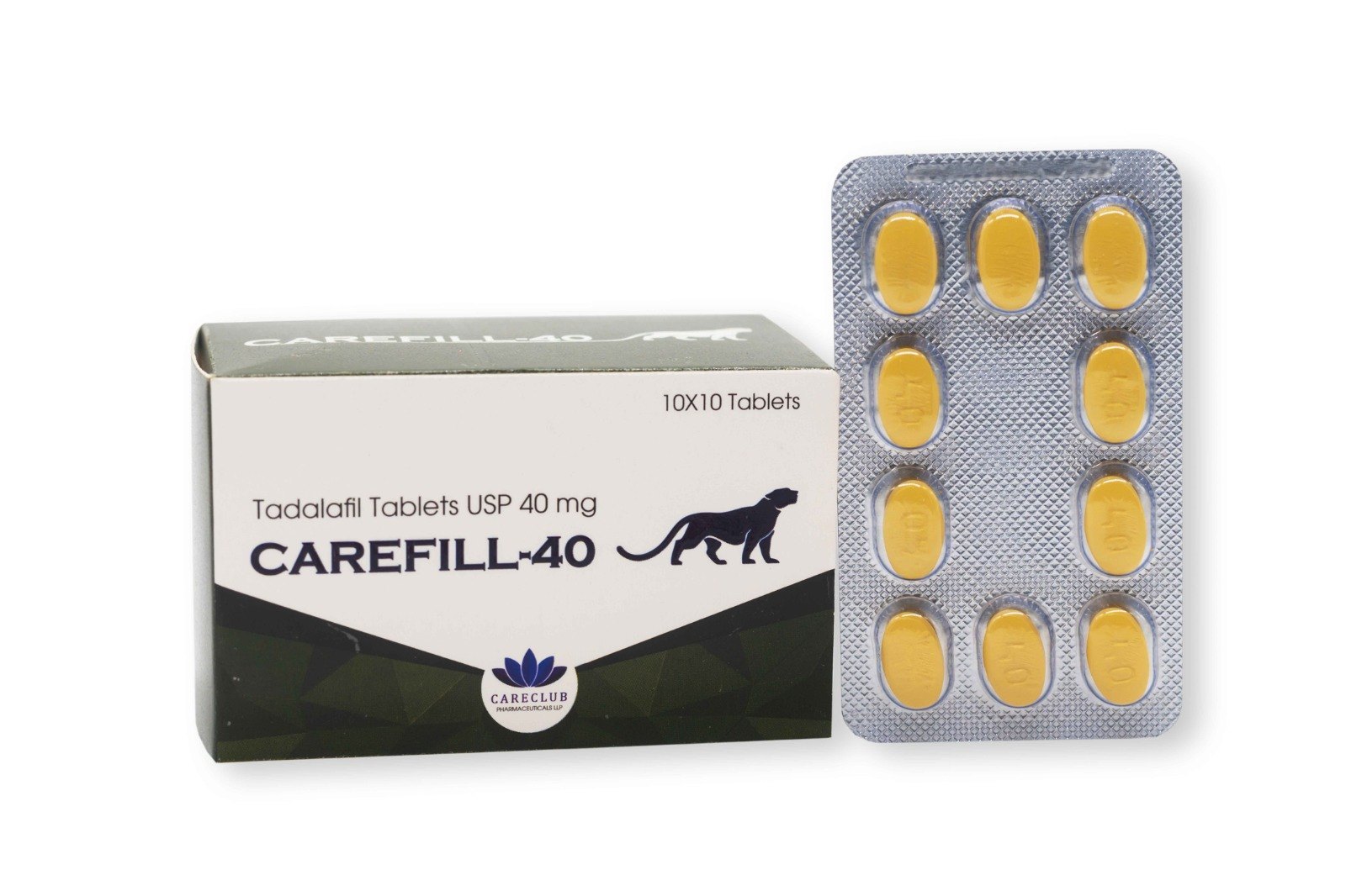 Carefill 40 mg Tadalafil 100 compresse Farmacia UE