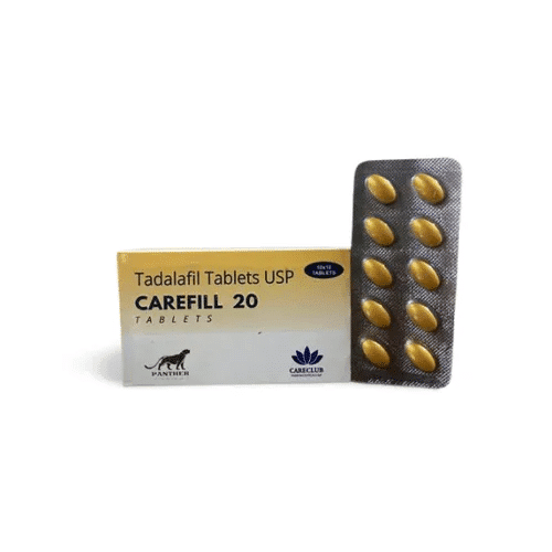 Carefill CT 20mg Tadalafil Compresse USP 100 compresse Farmacia UE