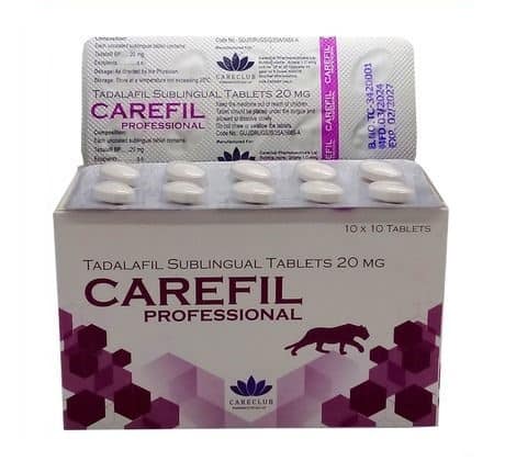 Carefill Professional Tadalafil Professional 100 compresse Farmacia UE
