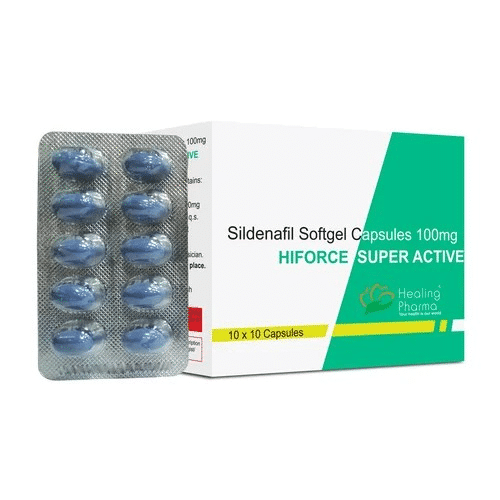 Careforce Super Active Sildenafil Softgel Caps 100 compresse Farmacia UE