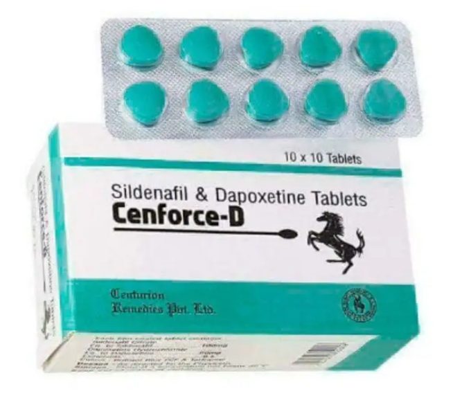 Cenforce D 160 mg Sildenafil+Dapoxetina 100 compresse Farmacia UE