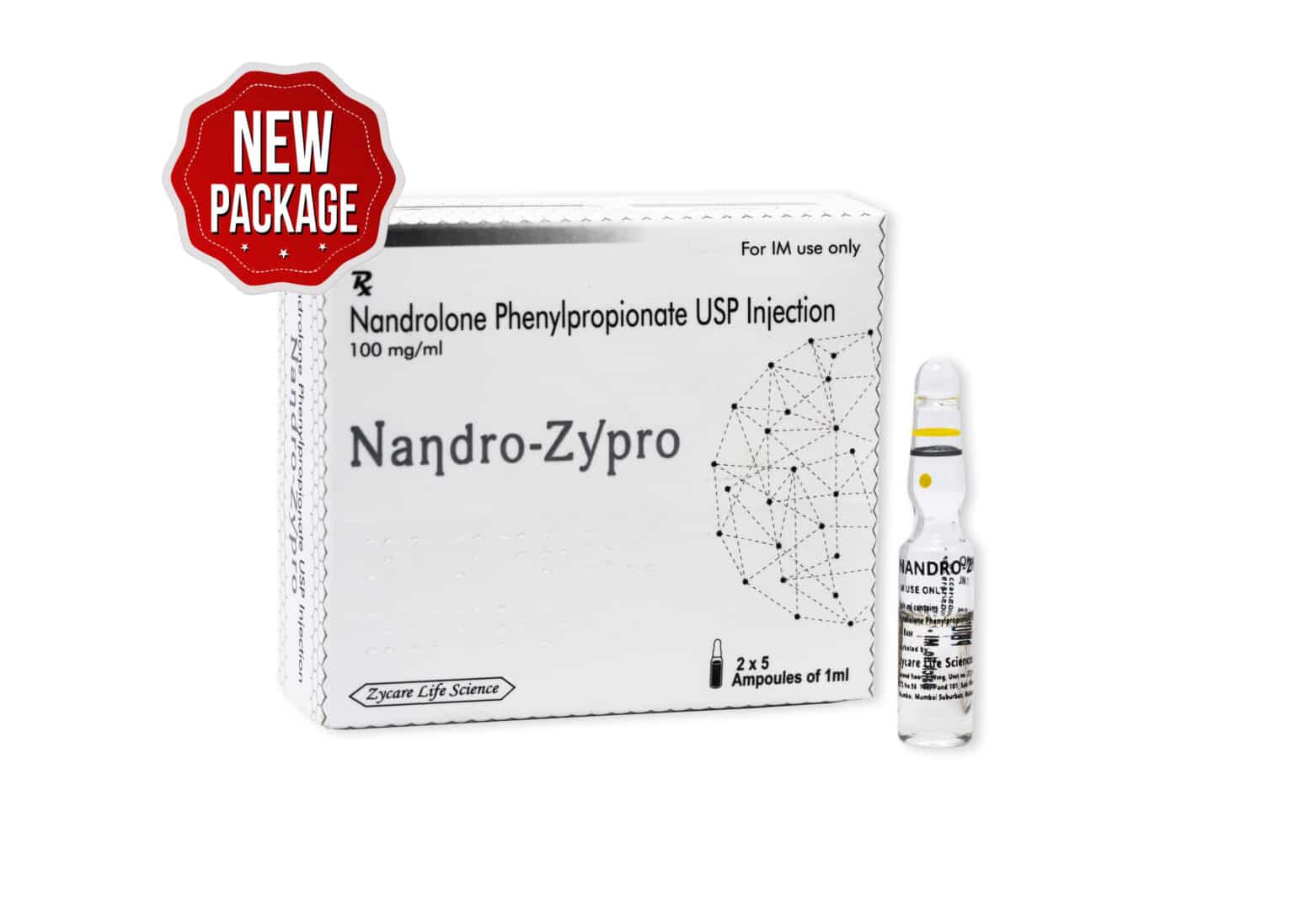NANDRO ZYPRO Nandrolone Fenilpropionato Inj. 100mg 1×10 1
