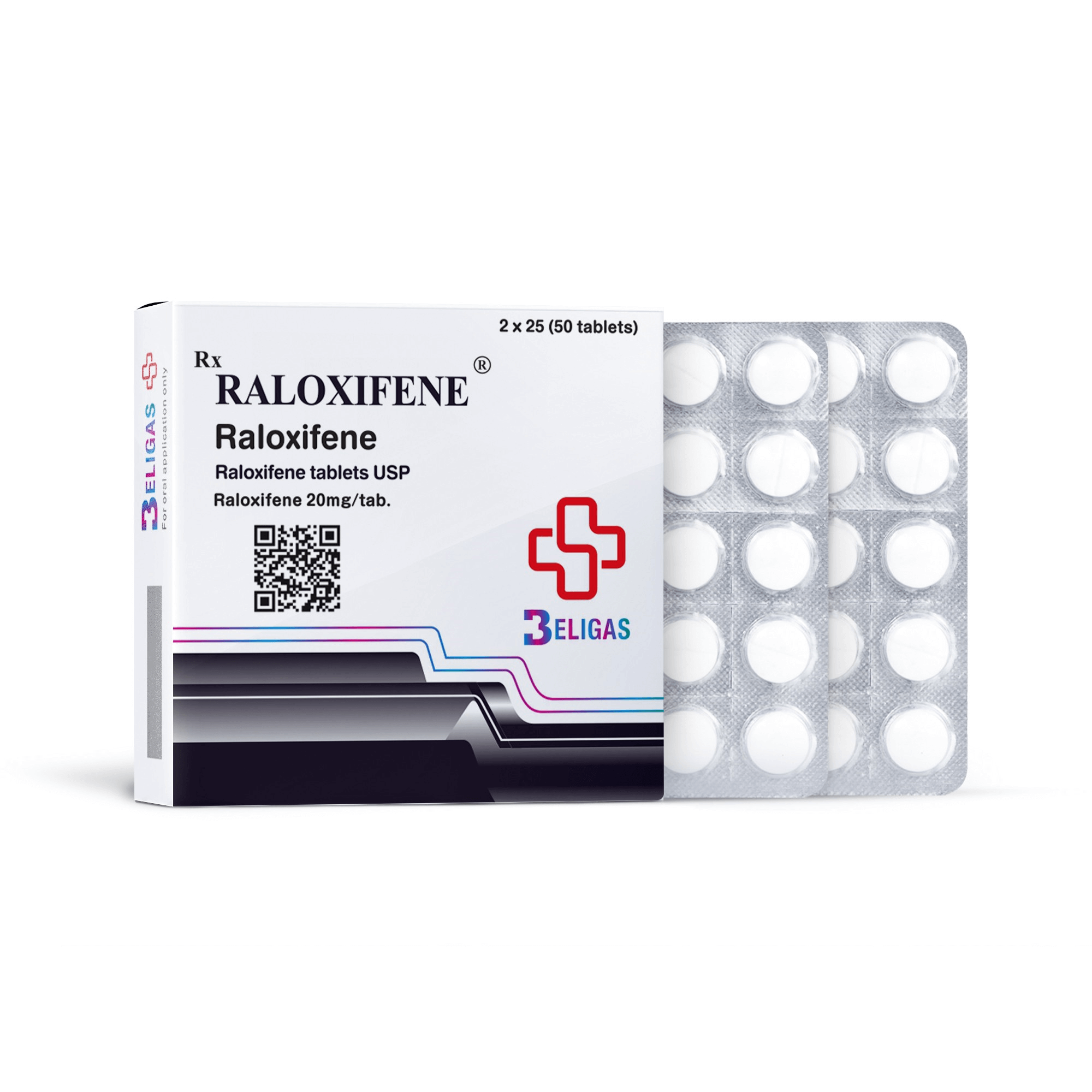 RALOXIFENE 20mg 50 compresse beligas