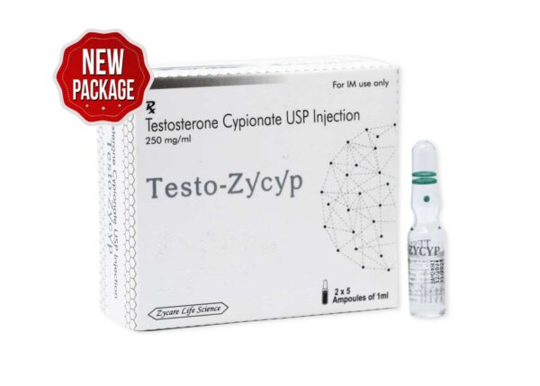TESTO ZYCYP Testosterone Cypionate Inj. 250mg1×10 1