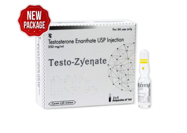 TESTO ZYENATE Testosterone Enantato Inj. 250mg 1×10 1