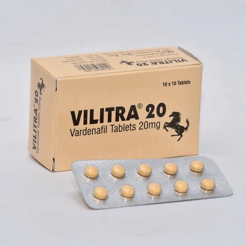 Vilitra 20 mg Vardenafil 100 compresse Farmacia UE