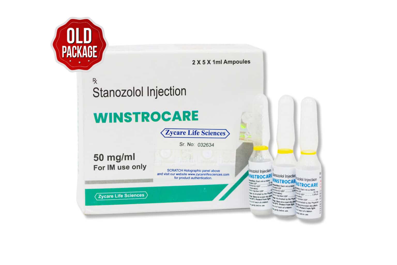 WINSTROCARE Stanozololo Inj. 50mg 1×10 1