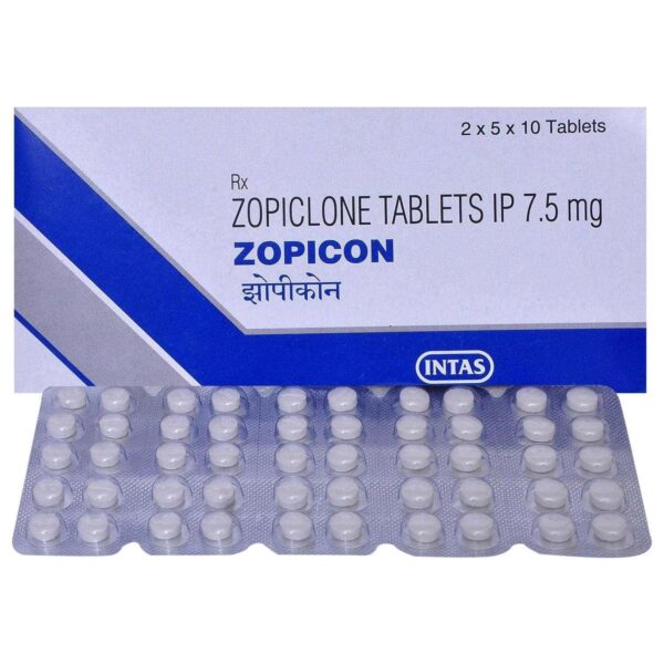 Zopiclone 7,5 mg Zopiclone 100 compresse Farmacia UE