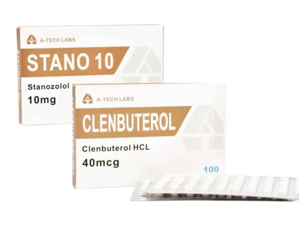 Winstrol + Clenbuterolo: un kit introduttivo di Tech Labs per la perdita di peso, pensato per le donne (8 settimane)