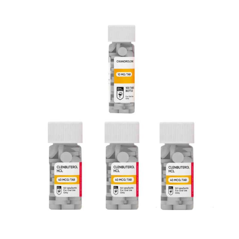 Pacchetto avanzato di perdita di peso per donne Anavar Clenbuterol 8 settimane Hilma