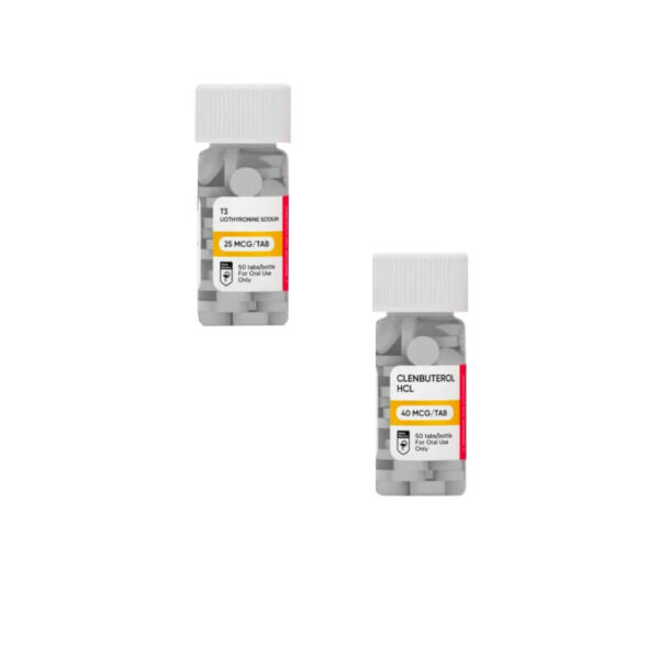Kit dimagrante Hilma per donne: Clenbuterolo + T3 (8 settimane)