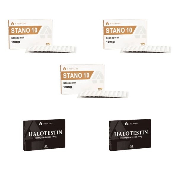 Pacchetto di resistenza Halotestin Winstol A tech