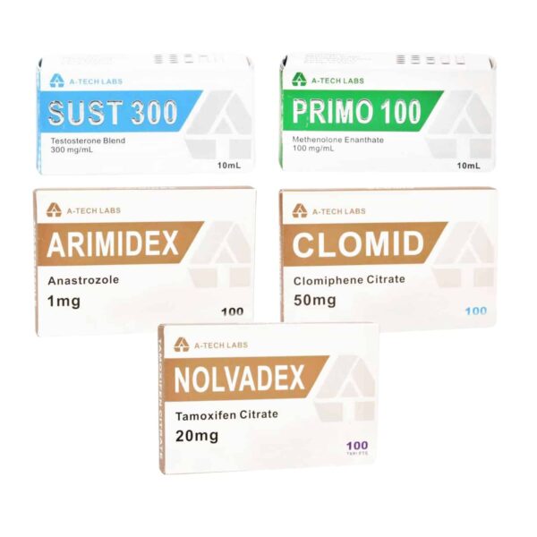 PACK MUSCLE SEC LIVELLO I INIEZIONE DI SUSTANON PRIMOBOLAN PCT 8 SETTIMANE A Tech Labs