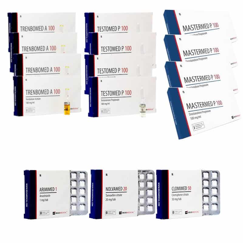 EXTREME DRY PACK Test P Tren A Mast P 10 settimane DEUS