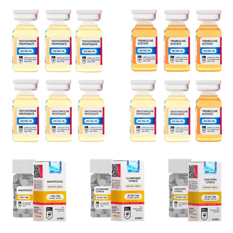 EXTREME DRY PACK Test P Tren A Mast P 10 settimane HILMA