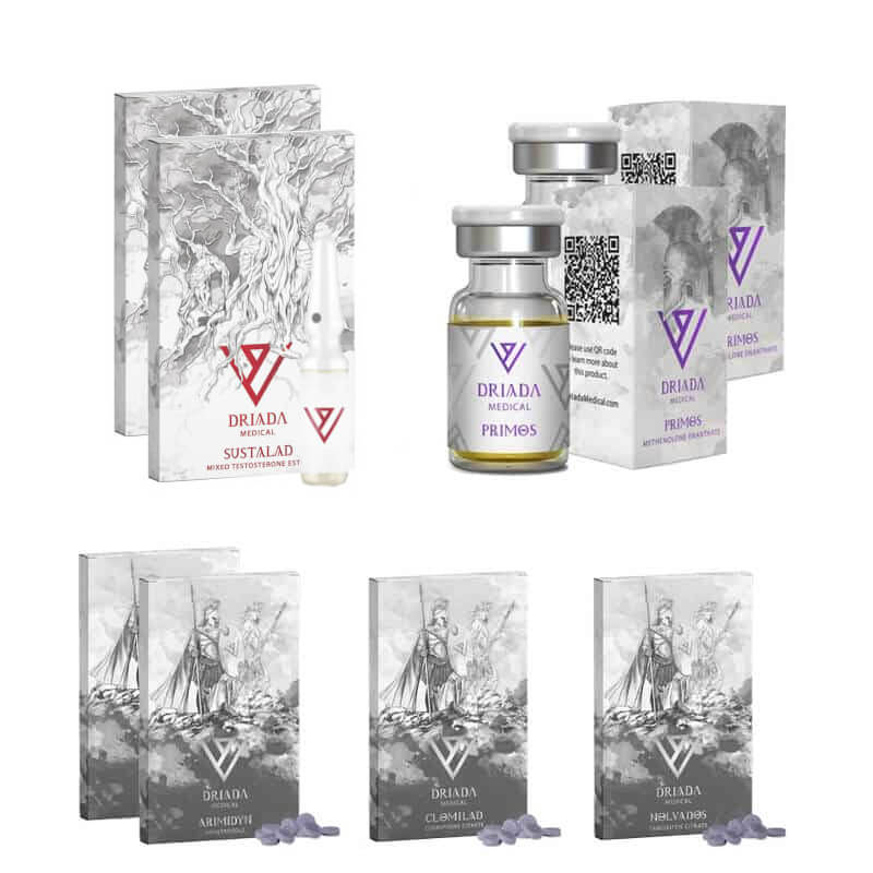Pacchetto massa magra avanzata 8 settimane Sustanon Primobolan Drada Medical 1