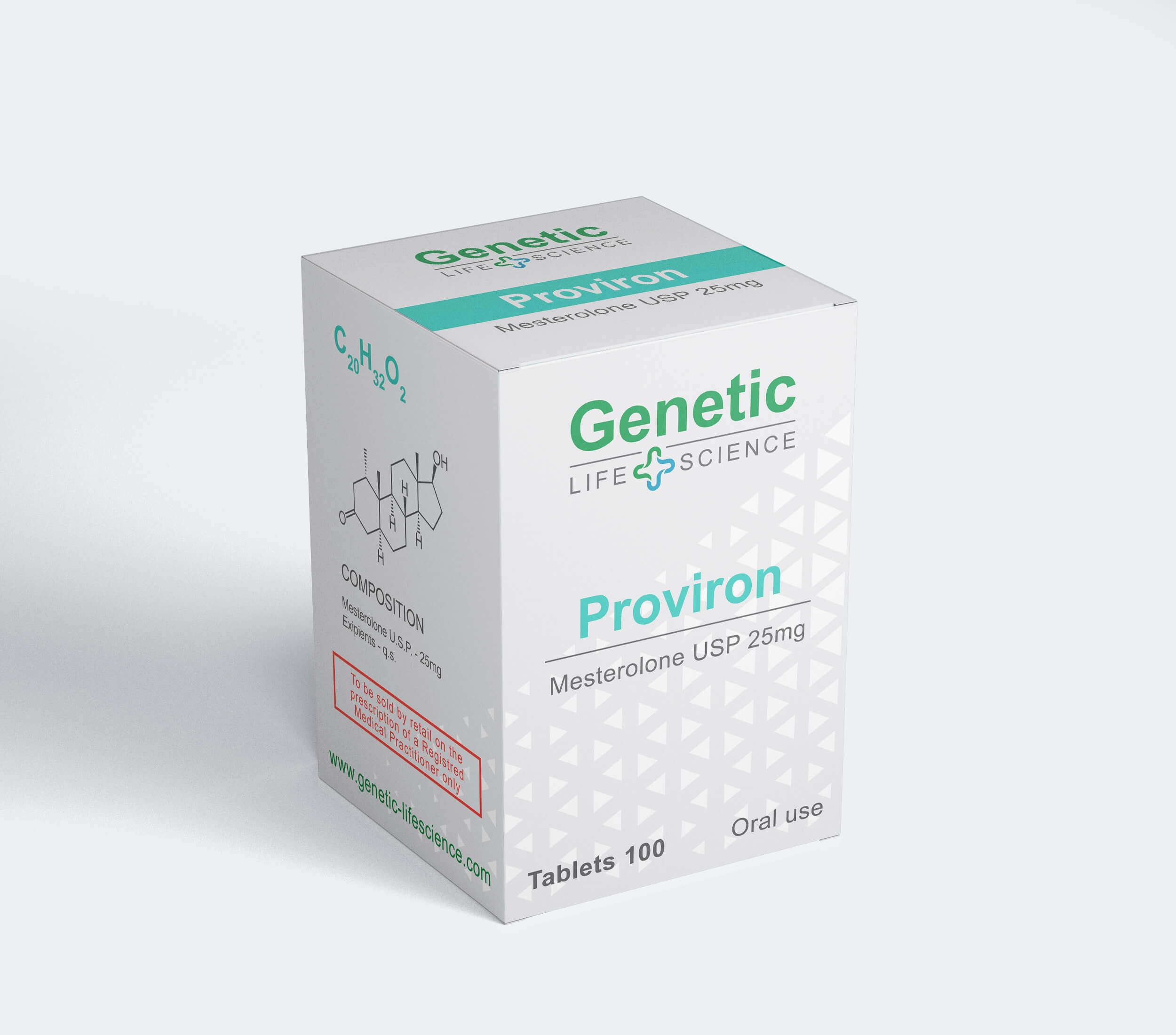 PROVIRON 25MG 100 COMPRESSE GENETIC LIFE SCIENCE