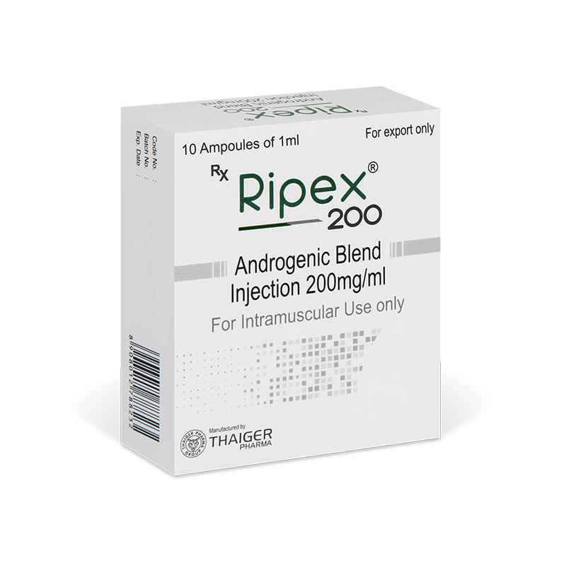RIPEX 200 MG (MISCELA ANDROGENICA) 10 FIALE THAIGER PHARMA