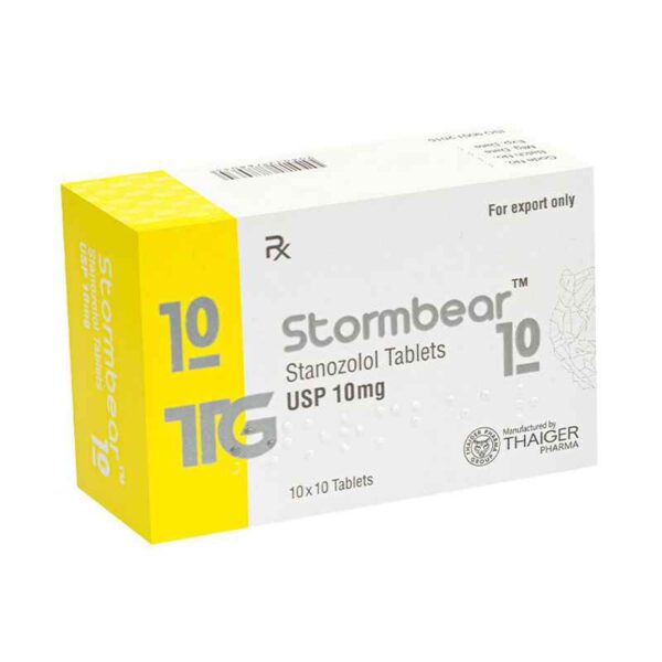 STORMBEAR 10 MG (STANOZOLOLO) 100 COMPRESSE THAIGER PHARMA