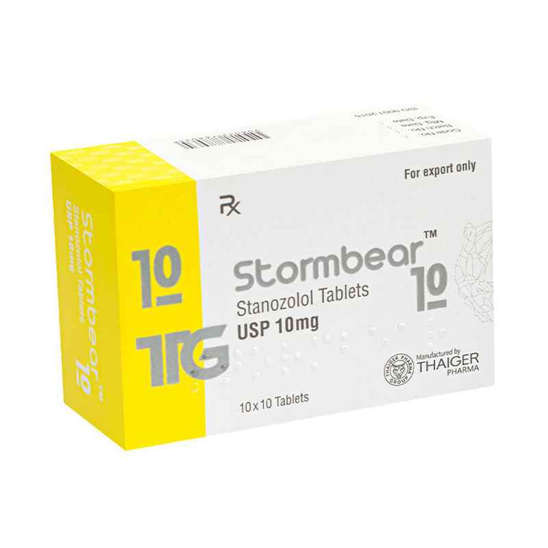 STORMBEAR 10 MG (STANOZOLOLO) 100 COMPRESSE THAIGER PHARMA