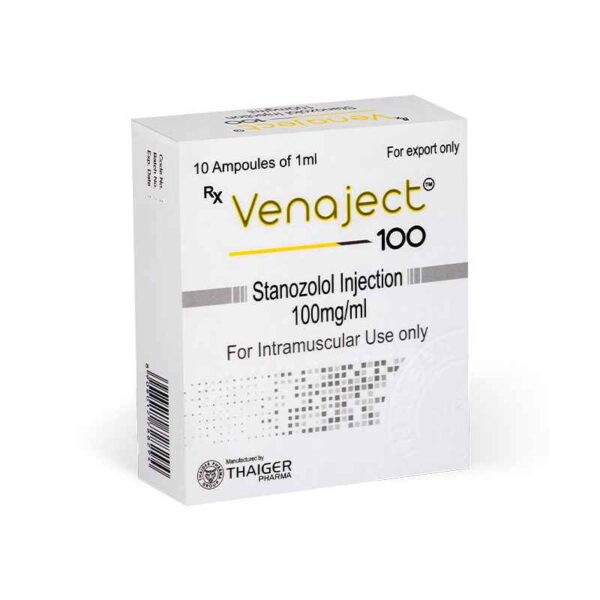 VENAJECT 100 MG (STANOZOLOLO) 10 AM THAIGER PHARMA