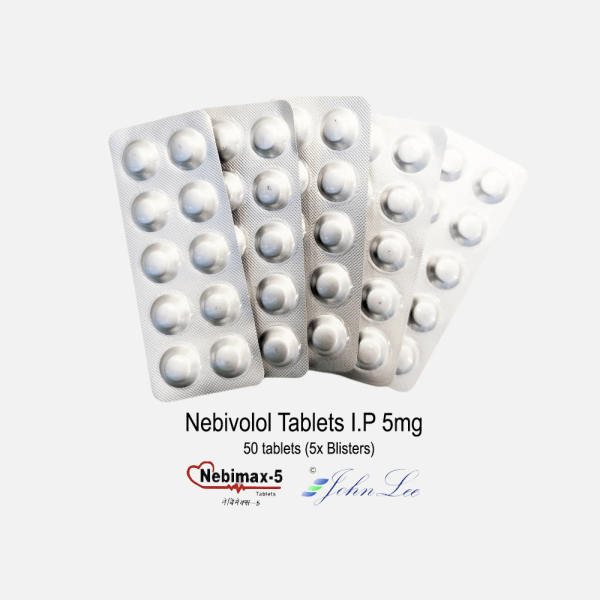 Nebivololo 5 mg Nebimax 5 50 compresse 5 blister Driada Medical